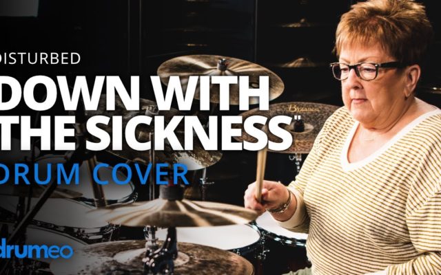 Grandma Kills This Drum Cover of “Down With The Sickness”
