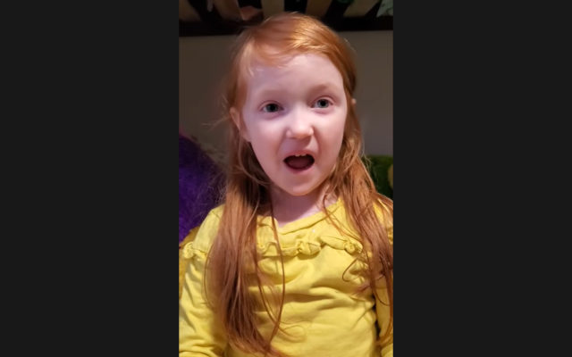 5-year-old Alaska girl is serious about keeping people safe