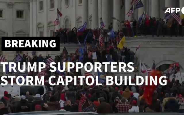 Trump Supporters Storm Capitol’s Steps; Police Evacuate Congress