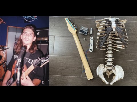 Man Builds Guitar Out of His Uncle’s Skeleton
