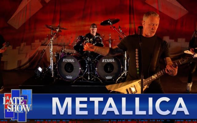 Metallica Celebrate ‘Master of Puppets’ Anniversary, Perform Battery on Colbert