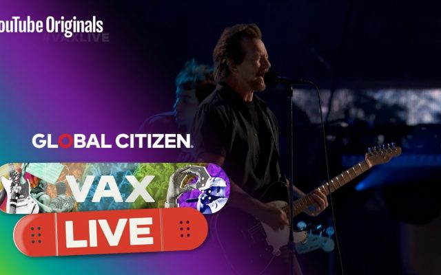 Eddie Vedder Performs “Corduroy” at VAX LIVE