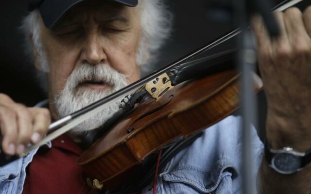 Cajun fiddler Michael Doucet breaks hip on tour in Alaska